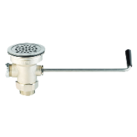 T&S Brass | 950 Twist Waste Valve with 1 1/2" Adapter