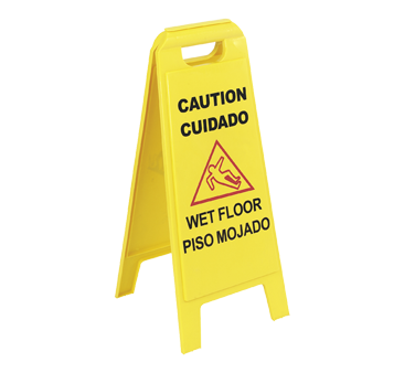 Carlisle | 25" Wet Floor Sign