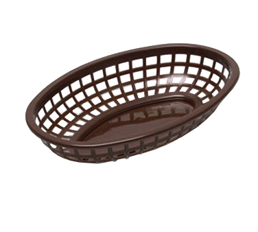 TableCraft | Oval Basket, Brown