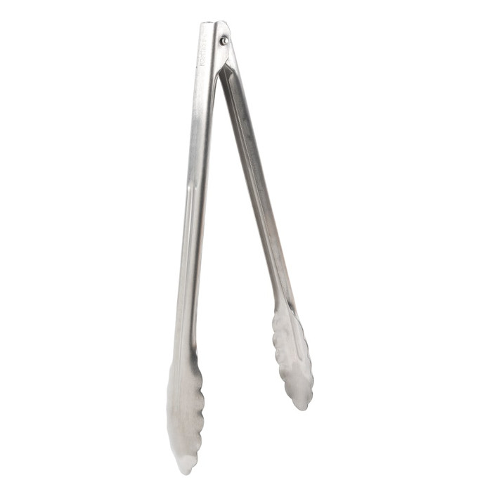 Winco | 12"L Stainless Utility Tongs