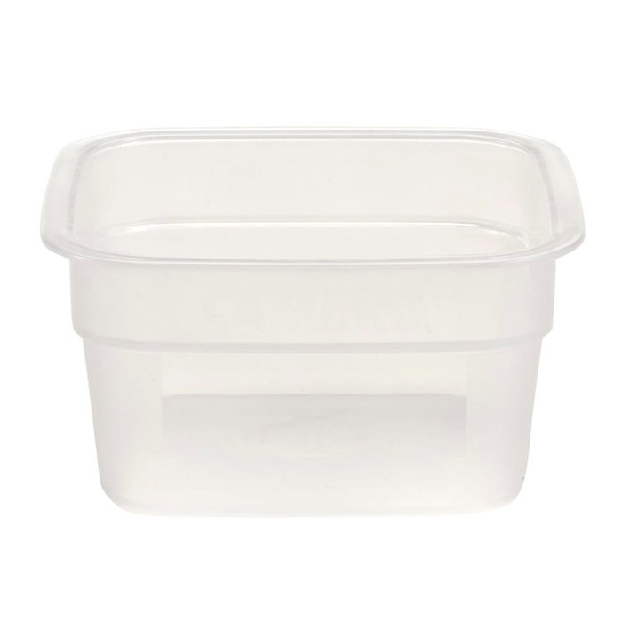 CAMBRO | 1/2qt Food Container, Clear