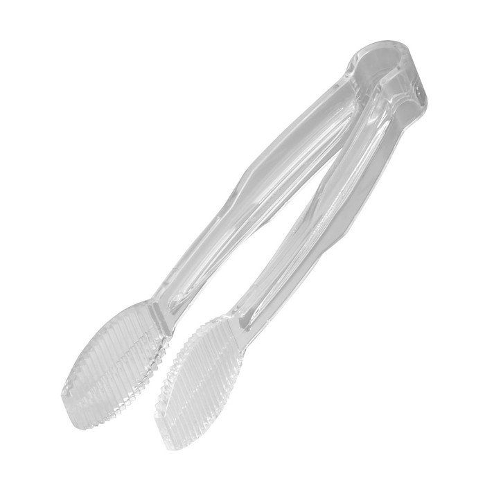 CAMBRO | 6" Flat Tong, Clear