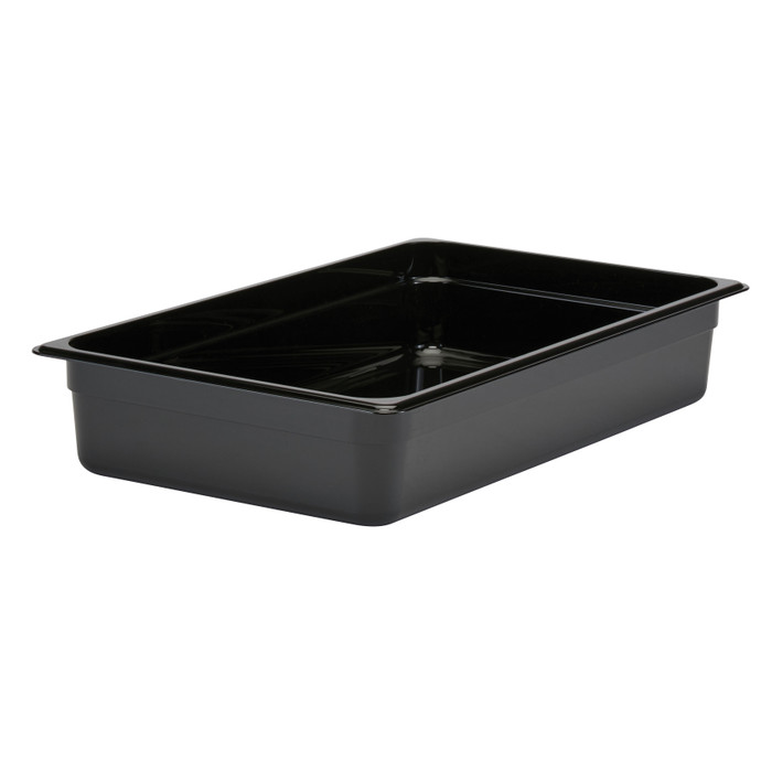 CAMBRO | Full Size 4"H Food Container, Black