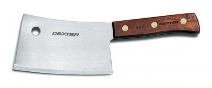 Dexter Russell |7" Cleaver with Rosewood Handle, High Carbon Steel