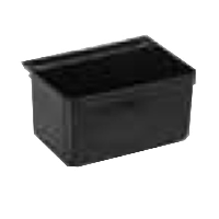 Winco | Plastic Silverware Bin for Bus Cart