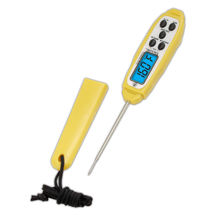 Taylor Prec. | Pen Style Digital Thermometer, Yellow