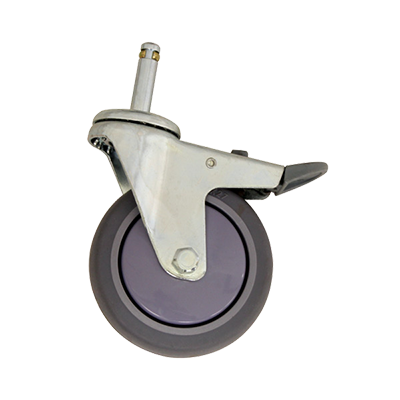Thunder Group | 4" Replacement Stem Caster with Brake