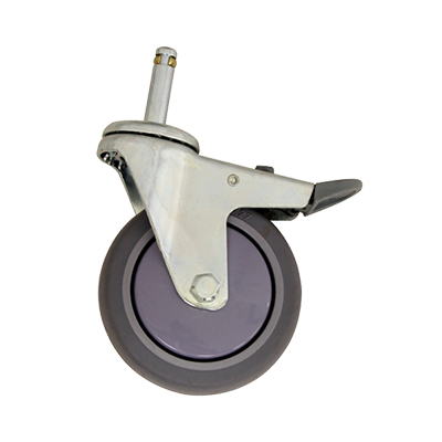 Thunder Group | 4" Replacement Stem Caster with Brake