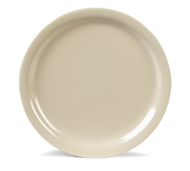 Carlisle | 10" Plate, Narrow Rim, Tan