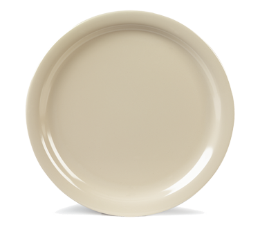 Carlisle | 10" Plate, Narrow Rim, Tan
