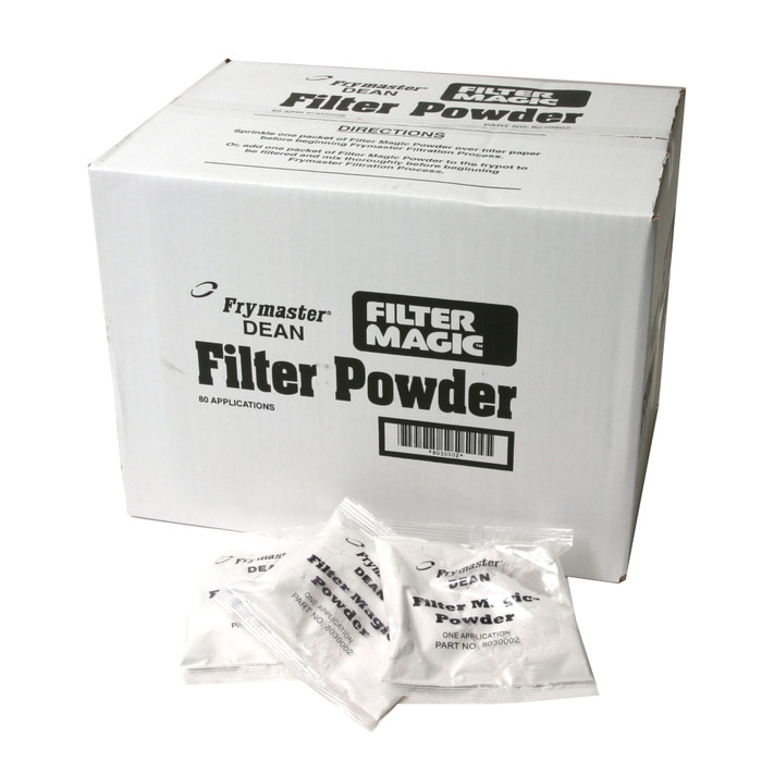 DOT | Filter Magic 1 oz. Fryer Filter Powder Packet - 80/Box