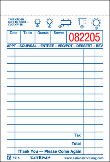 DOT | Guest Check (100)