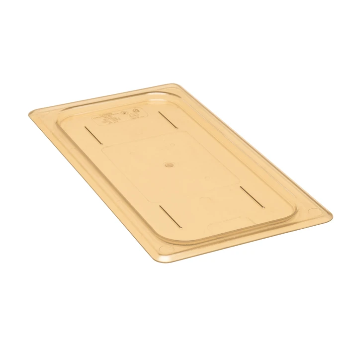 CAMBRO | High Heat 1/3 Size, Flat Lid, Amber