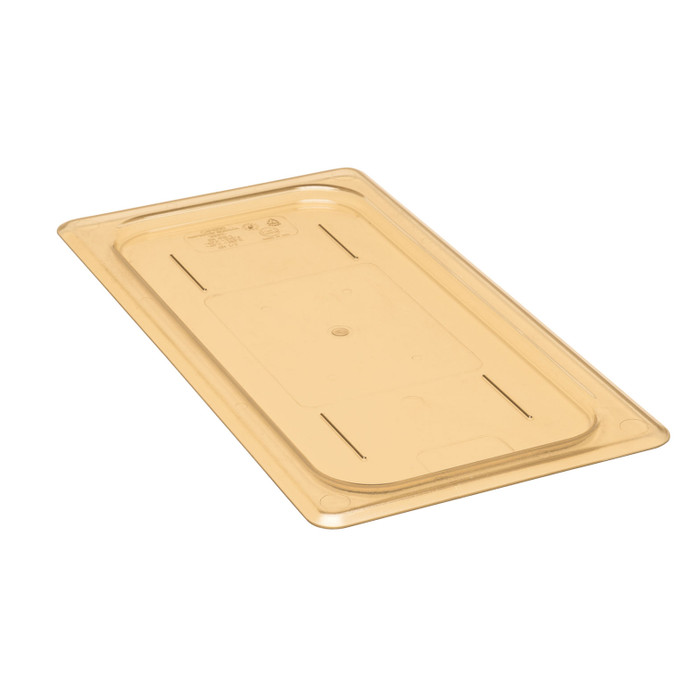 CAMBRO | High Heat 1/3 Size, Flat Lid, Amber
