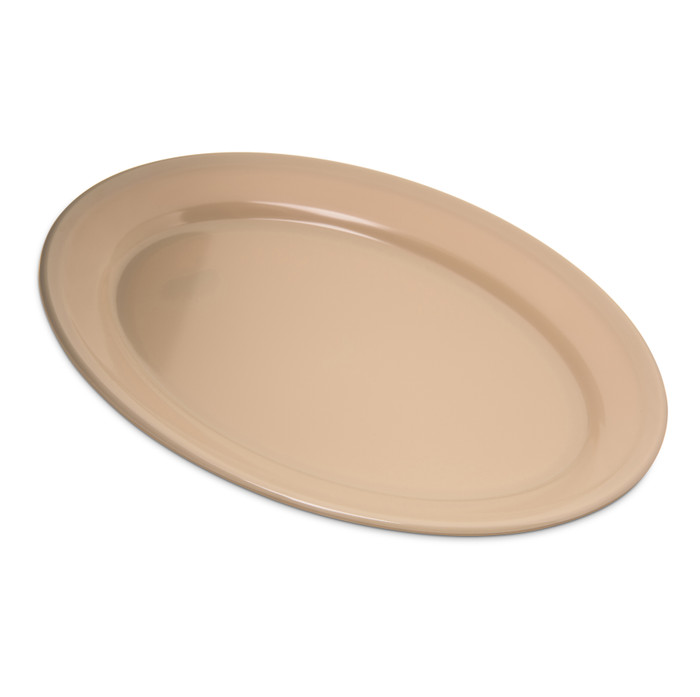 Carlisle | 12" Oval Platter, Tan