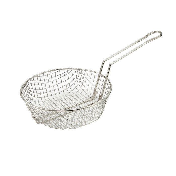 Winco | 12" Fryer Basket, Coarse