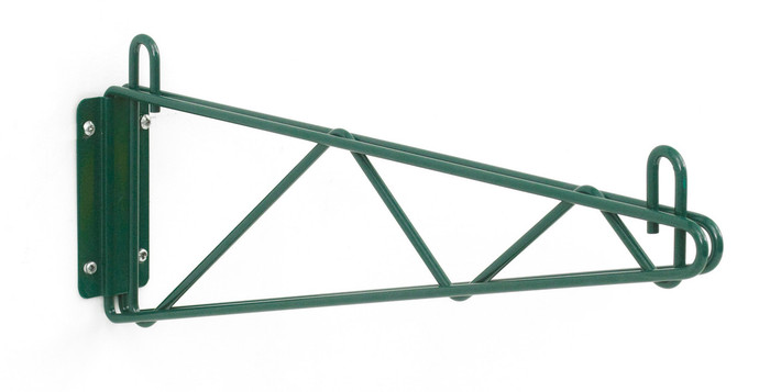 Olympic | 18" Wall Shelf Bracket, Green