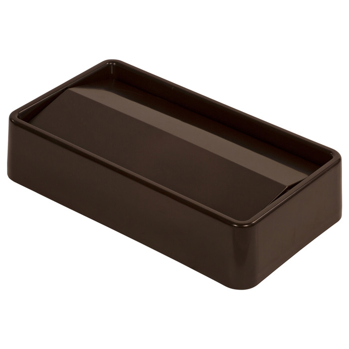Carlisle | Trimline Swing Lid, Brown
