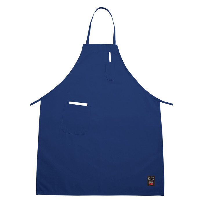 Winco | Bib Apron, Blue
