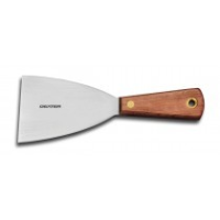 Dexter Russell | 4" Pan Scraper with Rosewood Handle, Carbon Steel