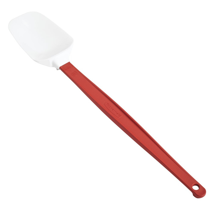 Rubbermaid | 16 1/2" Spoon Scraper Spatula - Red Handle