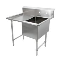 John Boos | One Compartment, Left Drain Board