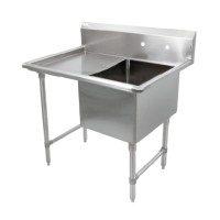 John Boos | One Compartment, Left Drain Board