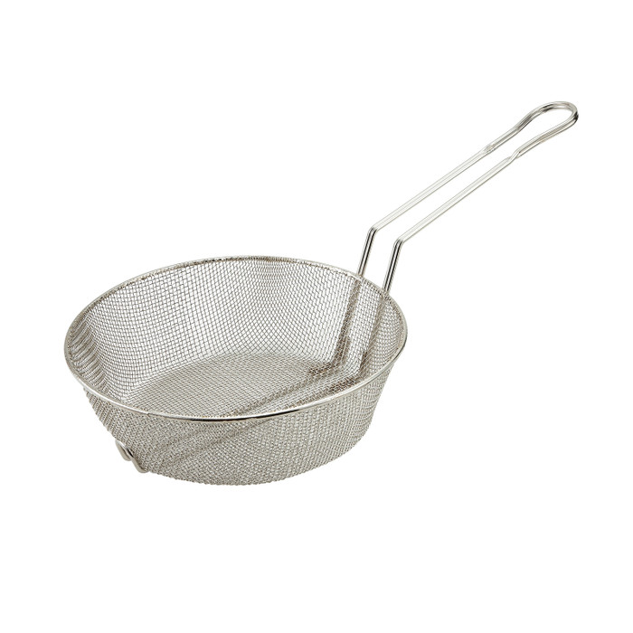 Winco | 12" Fryer Basket, Fine