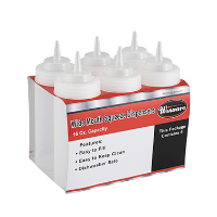 Winco | 16 oz, Squeeze Bottle (6 Pack)