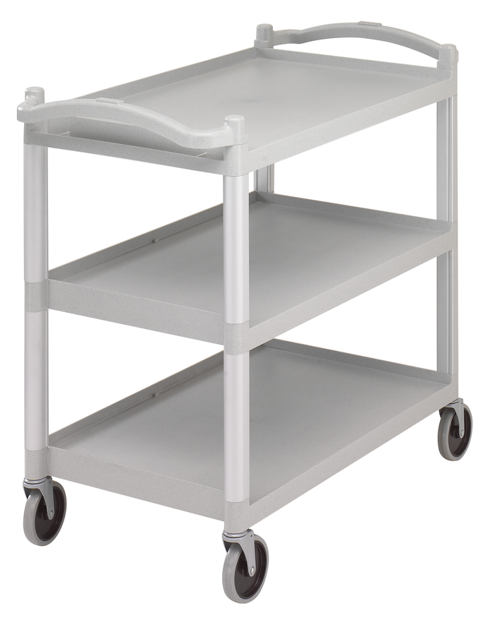 CAMBRO | 3 Level Utility Cart, Gray
