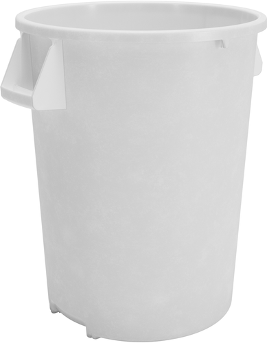 Carlisle | 32 Gal Waste Container, White