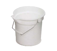 Continental | Huskee 14 Qt. White Round Utility Bucket
