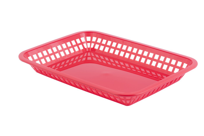 TableCraft | Rectangular Basket, Red