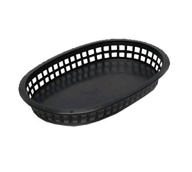 TableCraft | 10-1/2" Oval Platter, Black