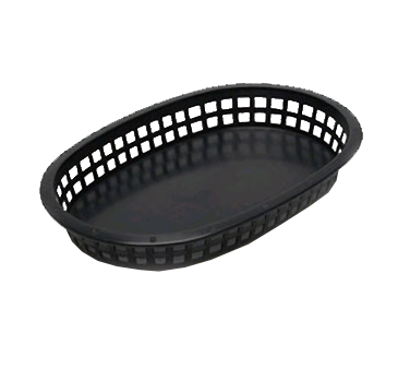 TableCraft | 10-1/2" Oval Platter, Black