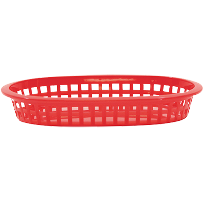 TableCraft | 8-1/2" Platter Basket, Red