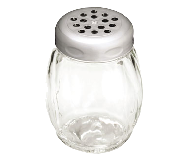 TableCraft | 6 oz Cheese / Spice Shaker, Chrome Plated Top