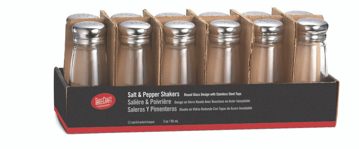 TableCraft | 3 oz Salt / Pepper Shaker