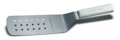 Dexter | 8" x 3" Perforated Turner, Poly