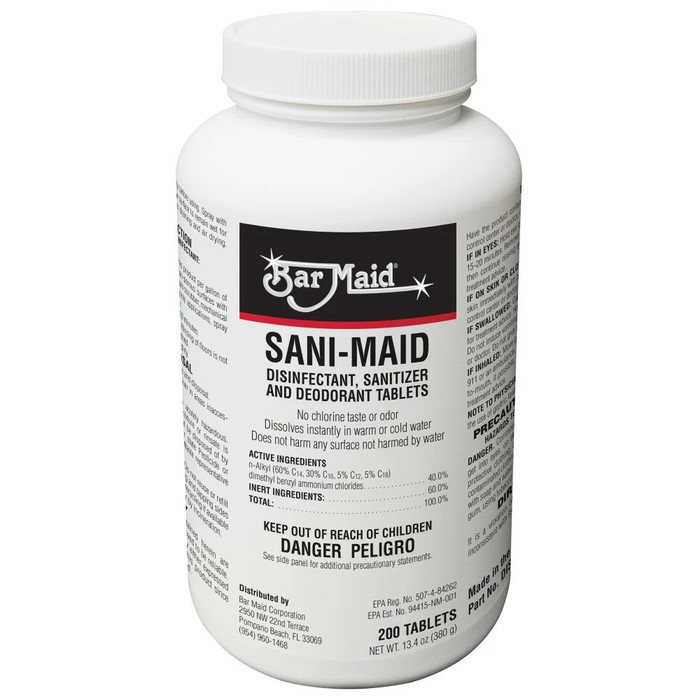 Bar Maid | Sanitizer Tablets