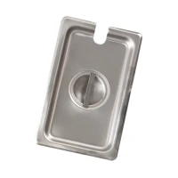 Thunder Group | 1/3 Size Steam Table Pan Cover (Notched)