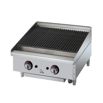 Star | 24" Gas Lava Rock Charbroiler