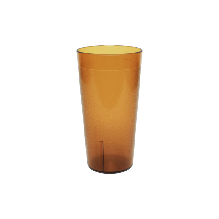 Thunder Group | 16 oz Amber Textured Plastic Tumbler