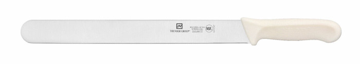 Thunder Group | 12" Roast Beef Knife with White Handle