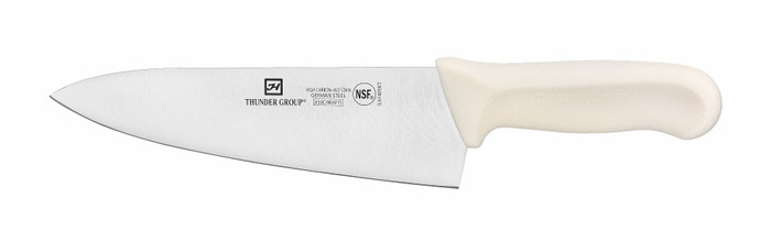 Thunder Group | 8" Chef Knife with White Handle