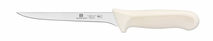 Thunder Group | 6" Narrow Boning Knife with White Handle