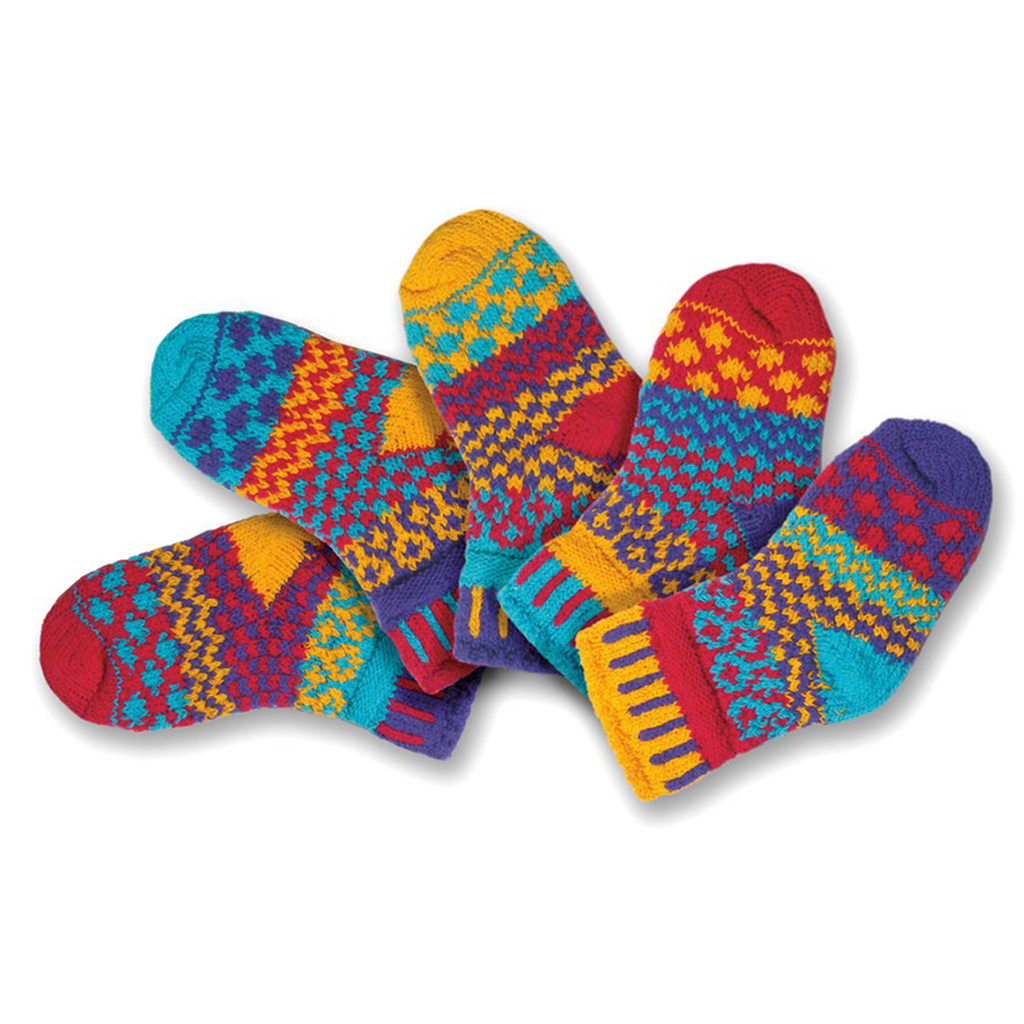 2 pairs and a spare! Made with love  from recycled yarn in the USA!