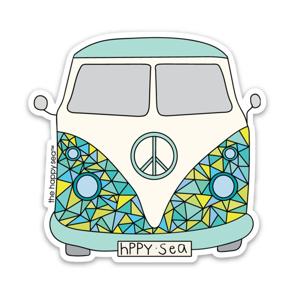 3" VW Bus Vinyl Sticker
