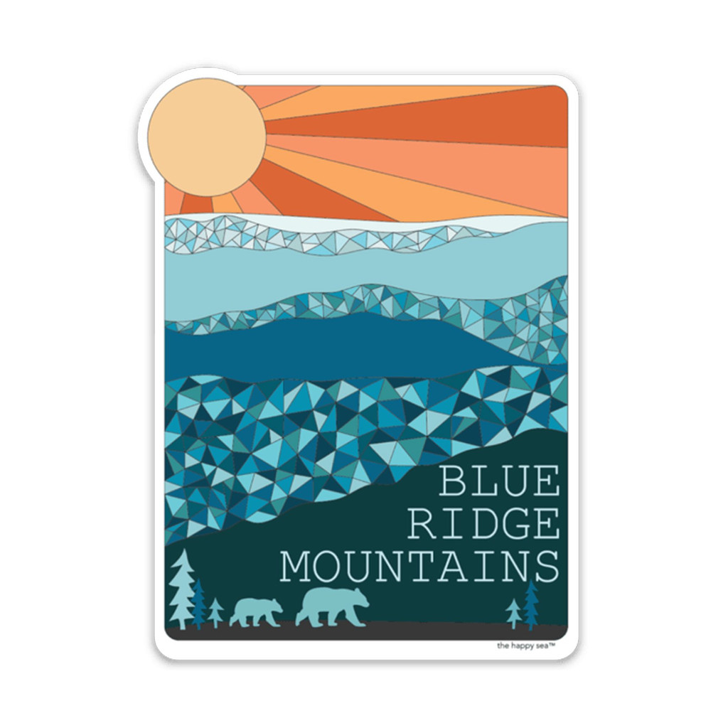 THS-BLUERIDGE MOUNTAIN STICKER