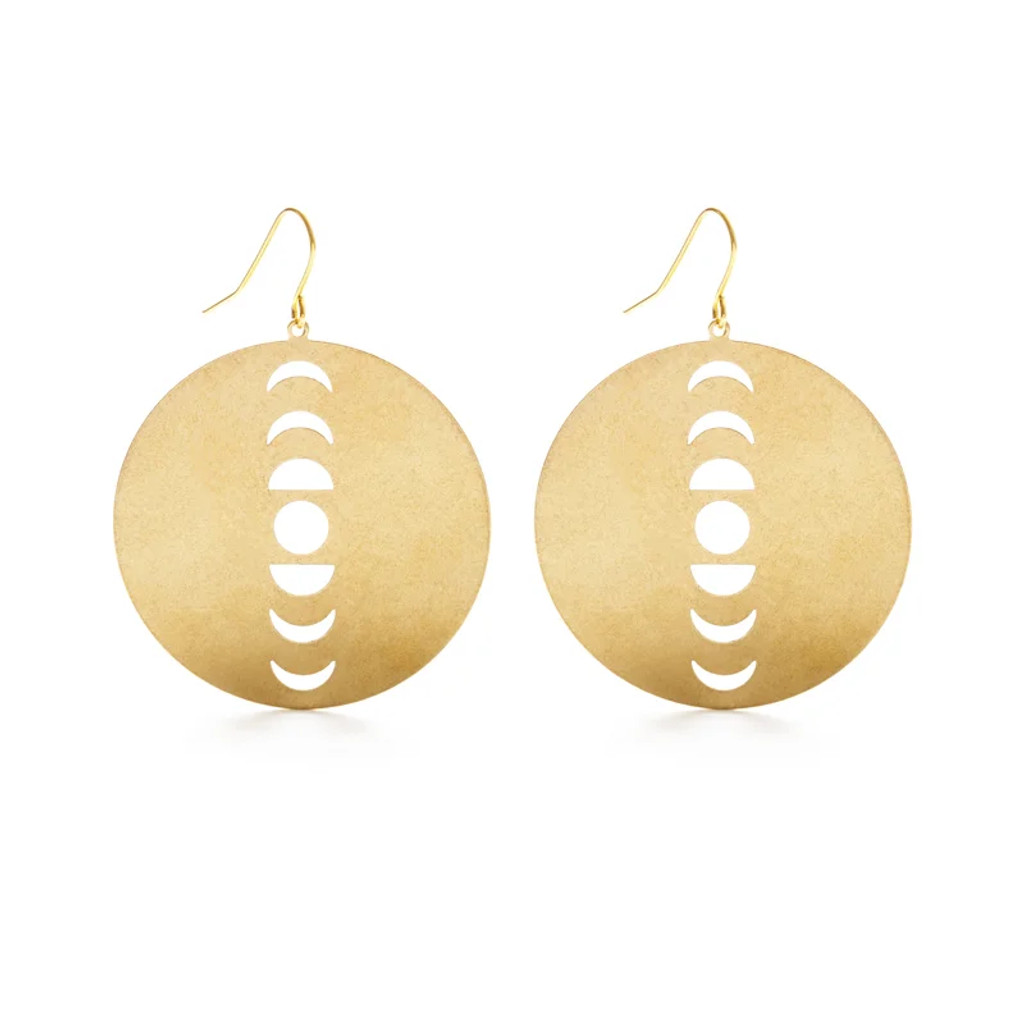 ME-LUNAR PHASE EARRINGS